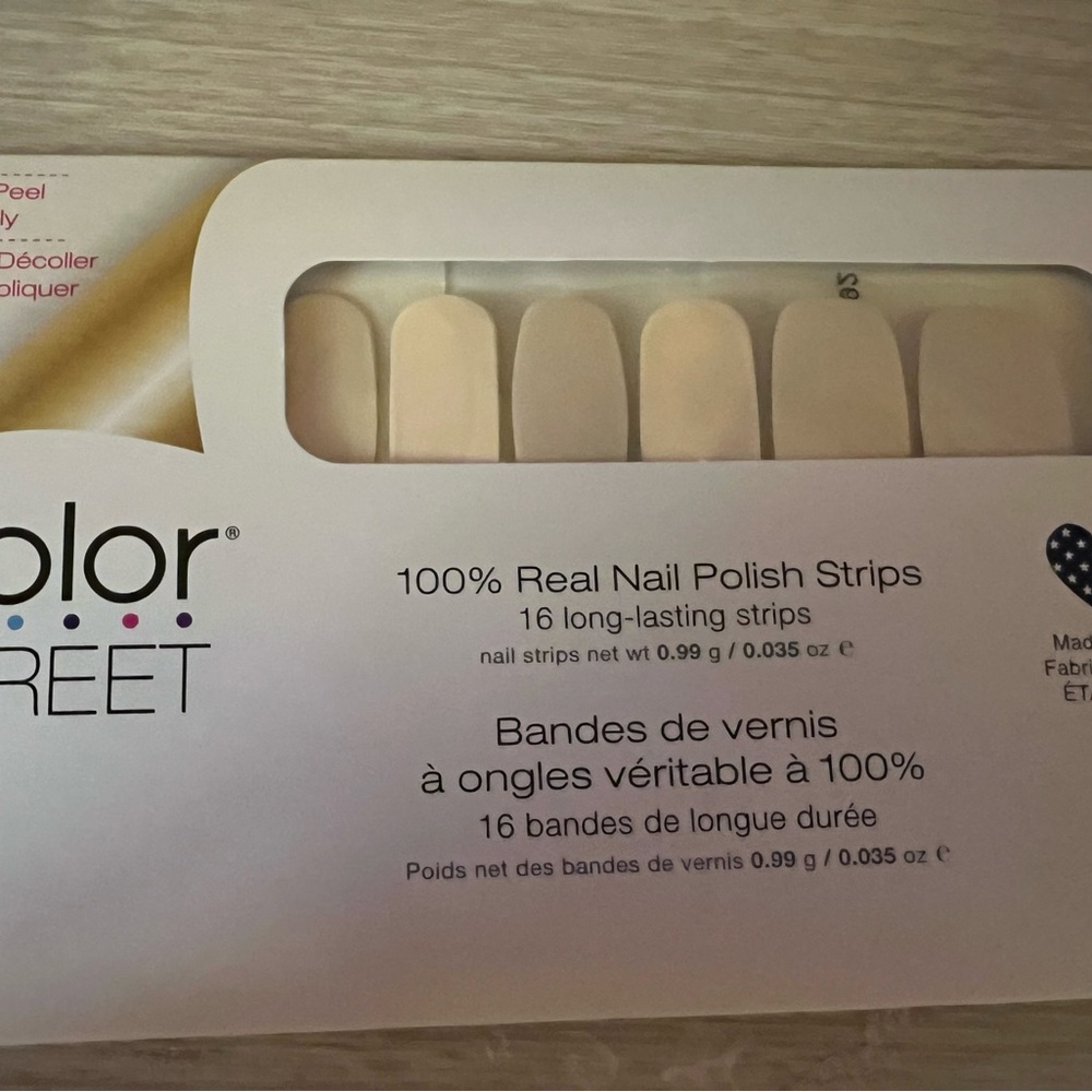 Color Street 100% Real Nail Polish Strips - Glazed Over